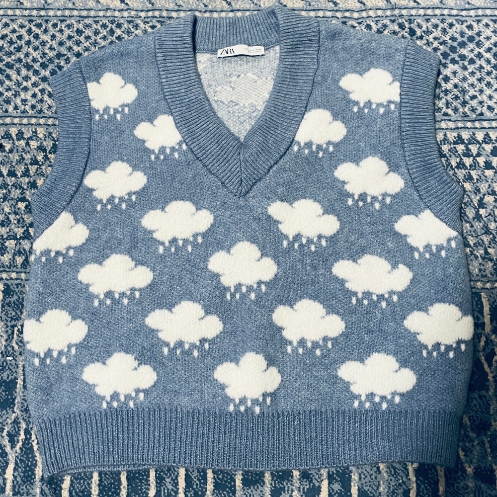 Zara Cloud Sweater Vest